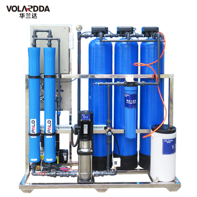 Automatic RO Hotels 250L Reverse Osmosis Water Treatment Machine Industrial Water Treatment Equipment