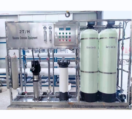500 / Factory price 1000 / 1500 / 2000 LPH Pure mineral Drinking water RO Reverse Osmosis purifying treatment machine / system